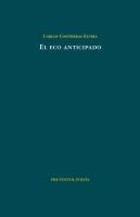 Portada de El eco anticipado