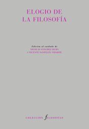 Portada de Elogio de la filosof&iacute;a