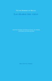 Portada de Las sílabas del cielo