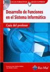 Portada de Guía Didáctica. Desarrollo de Funciones en el Sistema Informático