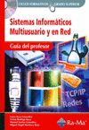 Portada de Guía Didáctica. Sistemas Informáticos Multiusuario y en Red