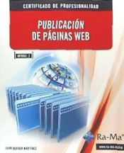 Portada de Publicación de páginas web. Certificados de profesionalidad. Confección y publicación de páginas web