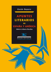 Portada de Apuntes literarios de España y América