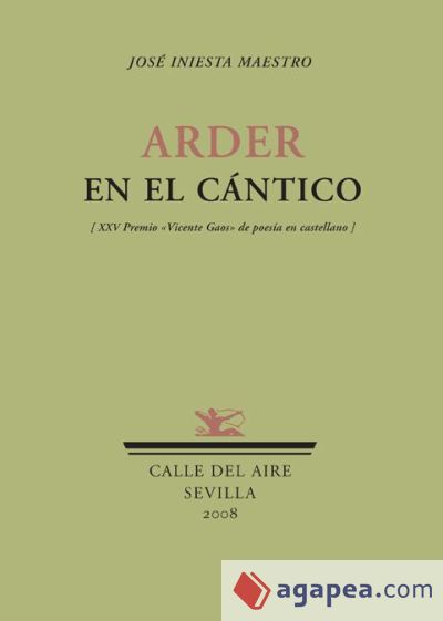 Arder en el cántico