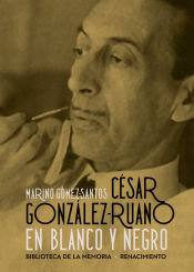 Portada de César Gónzalez-Ruano en blanco y negro