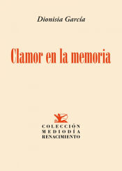 Portada de Clamor en la memoria