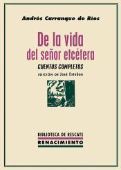 Portada de De la vida del se&ntilde;or etc&eacute;tera