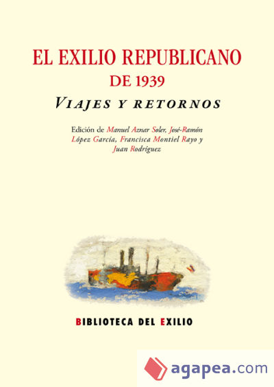 El exilio teatral republicano de 1939 en México