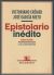 Portada de Epistolario inédito (1944-1976), de José García Nieto