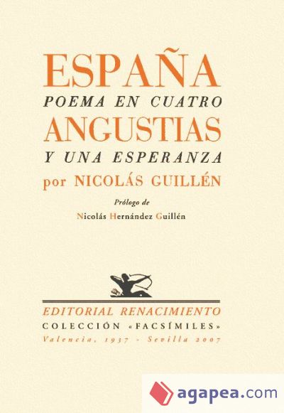 España, poema en cuatro angustias y una esperanza