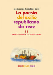 Portada de La poesía del exilio republicano de 1939. II