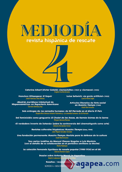 Mediodía. Revista hispánica de rescate. 4