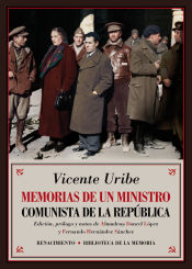 Portada de Memorias de un ministro comunista de la República