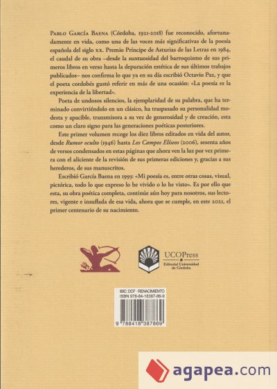 Poesía completa, 1