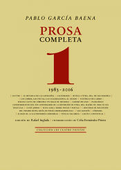 Portada de Prosa completa, 1