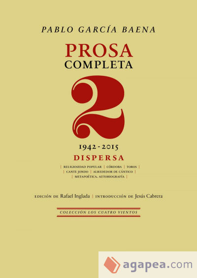 Prosa completa, 2