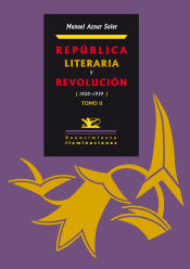Portada de República literaria y revolución