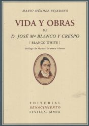 Portada de Vida y obras de D. José María Blanco y Crespo (Blanco White)