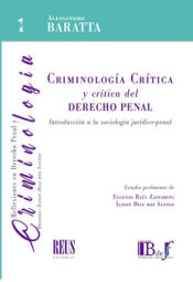 Portada de Criminología Crítica y crítica del Derecho penal