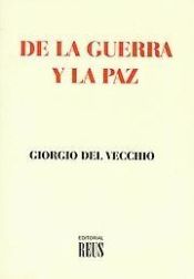 Portada de De la guerra y la paz