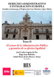 Portada de Derecho Administrativo e integración europea