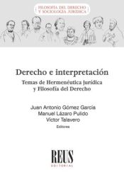 Portada de Derecho e interpretación