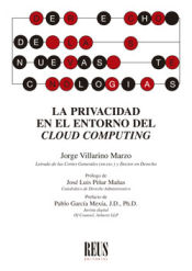 Portada de La privacidad en el entorno del cloud computing