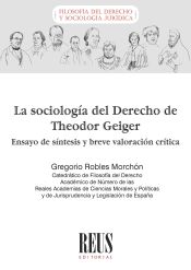 Portada de La sociología del Derecho de Theodor Geiger