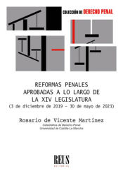 Portada de Reformas penales aprobadas a lo largo de la XIV legislatura