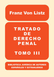 Portada de Tratado de Derecho penal