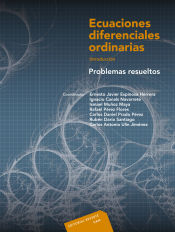 Portada de Ecuaciones diferenciales ordinarias. Problemas resueltos