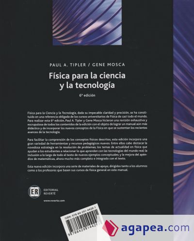 Física para la ciencia y la tecnología. Volumen 1. Mecánica, oscilaciones y ondas, termodinámica Física para la ciencia y la tecnología. Volumen 1. Mecánica, oscilaciones y ondas, termodinámica