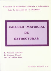 Portada de Cálculo matricial de estructuras