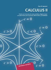 Portada de Calculus. Volumen 2. Cálculo con funciones de varias variables y Álgebra Lineal, con aplicaciones a las ecuaciones diferenciales y a las probabilidades