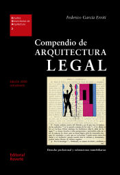 Portada de Compendio De Arquitectura Legal