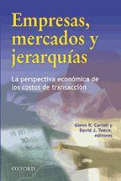 Portada de Empresas, mercados y jereraquías