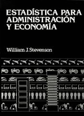 Portada de Estadística para administración y economía