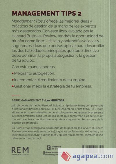 Management Tips 2. Serie Management en 20 minutos