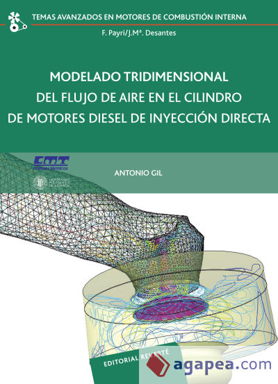 Modelado tridimensional del flujo de aire en el cilindro de motores diesel de inyección directa