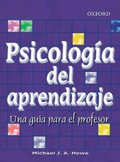 Portada de Psicología del Aprendizaje.Una guía para el profesor