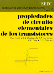 Portada de Volumen 3. Propiedades de circuito elementales de los transistores