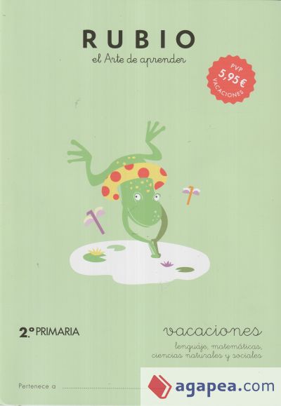 Cuaderno de vacaciones, 2º Primaria