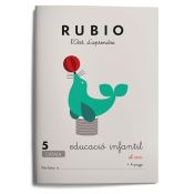 Portada de Rubio, L'art d'aprendre, Educació Infantil. Quadern 5