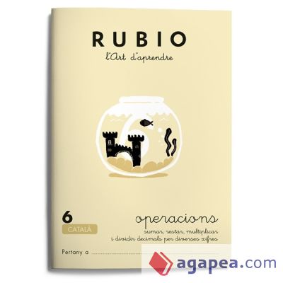 Rubio, l'art d'aprendre. Operacions 6