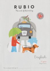 Portada de Rubio, the art of learning English, 11 years beginners