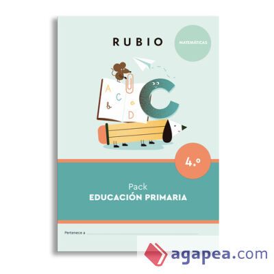 Pack Matemáticas RUBIO 4.º Primaria (+ 9 años) Pack Matemáticas RUBIO 4.º Primaria (+ 9 años)