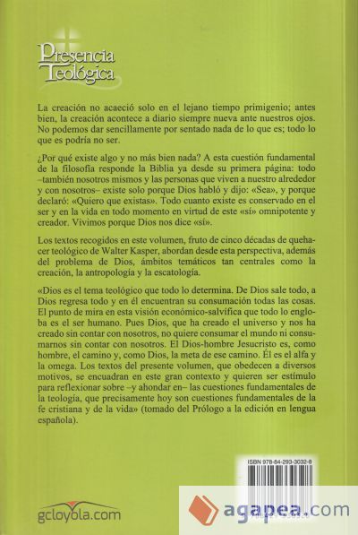 Dios, creador y consumador