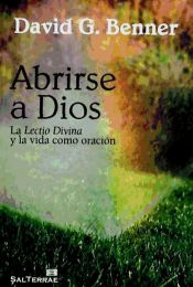 Portada de Abrirse a Dios