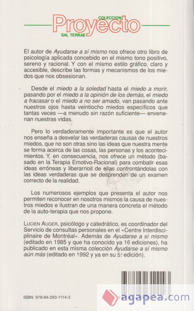 Vencer los miedos Vencer los miedos