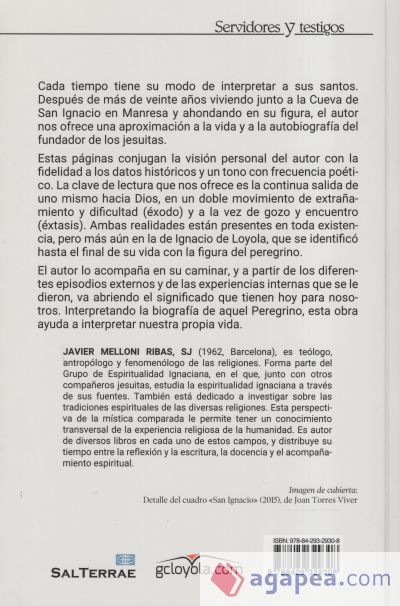 Ëxodo y éxtasis en Ignacio de Loyola: Una aproximación a su Autobiografía Ëxodo y éxtasis en Ignacio de Loyola: Una aproximación a su Autobiografía